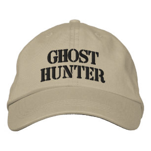 Ghost Hunter Embroized Hat Broderad Keps