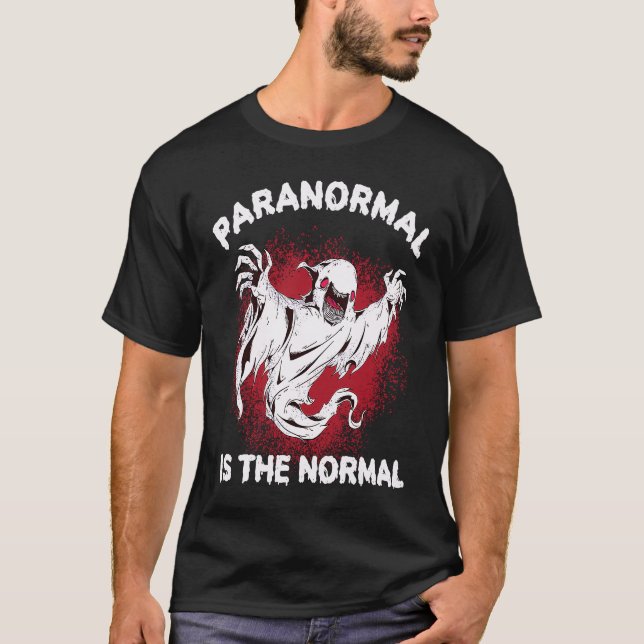 Ghost Hunter for Paranormal Ghost Hunting T Shirt (Framsida)