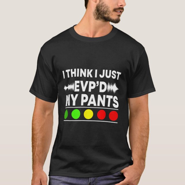 Ghost Hunter Paranormal Halloween Hunting Evp Spir T Shirt (Framsida)
