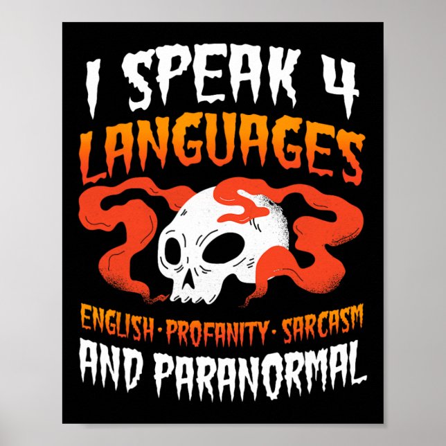 Ghost Hunter Paranormal Hunting Evp Spirit Hunt Ha Poster (Framsidan)