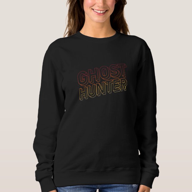 Ghost Hunter Premium T Shirt (Framsida)