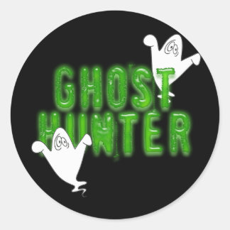 Ghost Hunter Runt Klistermärke