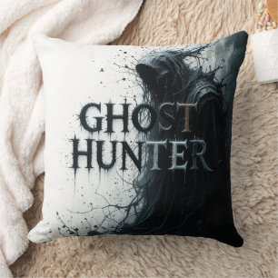 Ghost Hunter Skull Kudde