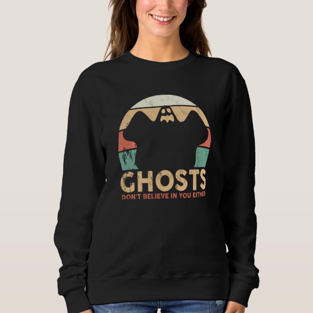 Ghost Hunter Spöken tror inte på er. T Shirt (Framsida)