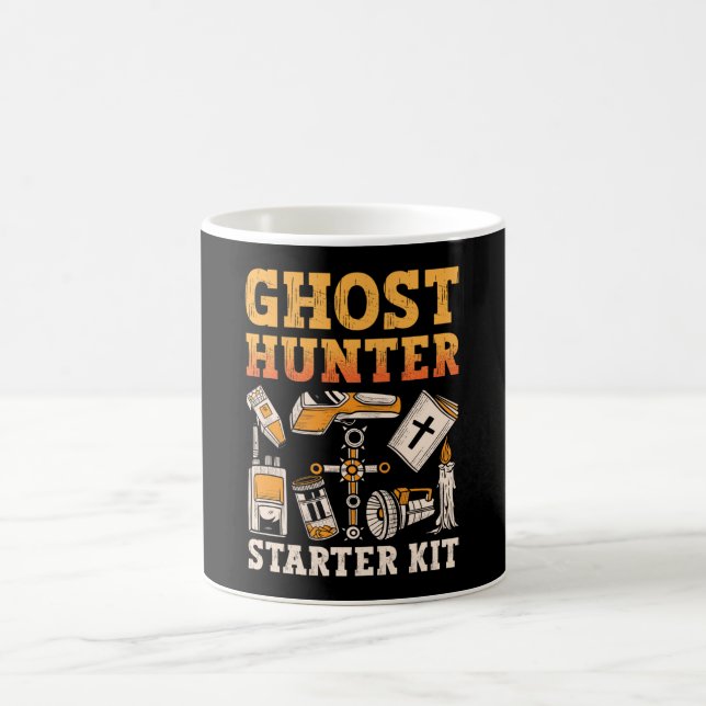 Ghost Hunter Starter Kit Paranormal Ghost Hunting Kaffemugg (Center)