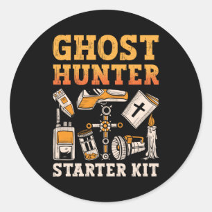 Ghost Hunter Starter Kit Paranormal Ghost Hunting Runt Klistermärke