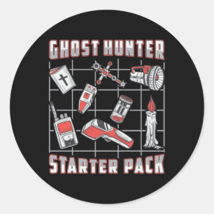 Ghost Hunter Starter Pack Paranormal Ghost Hunting Runt Klistermärke
