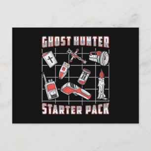 Ghost Hunter Starter Pack Paranormal Ghost Hunting Vykort