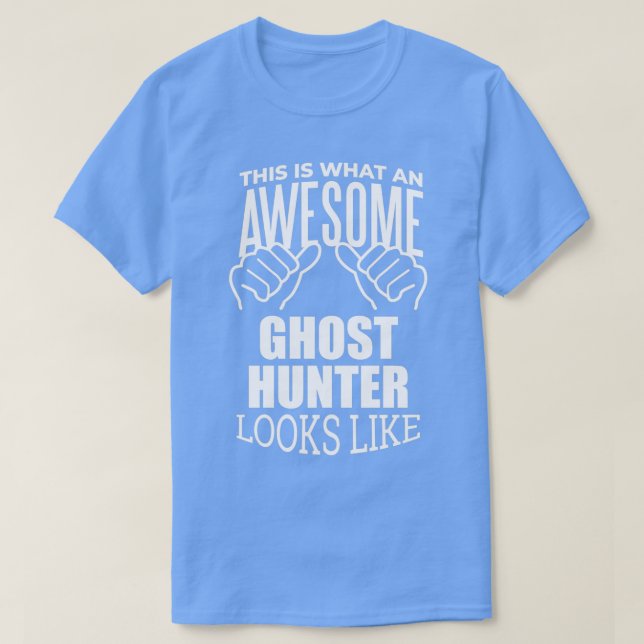 Ghost Hunting Funny Gift Design for Women Classic T Shirt (Design framsida)