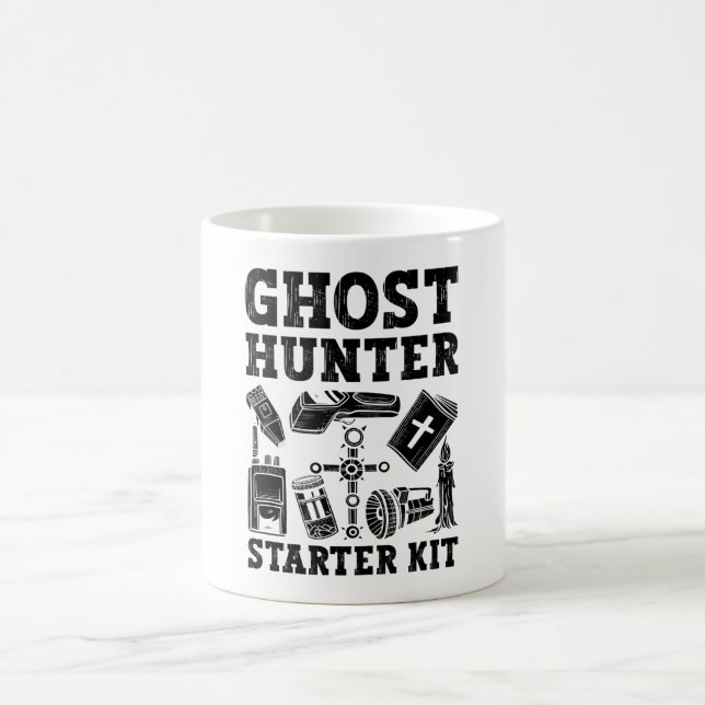 Ghost Hunting Ghost Starter Kit Paranormal Kaffemugg (Center)