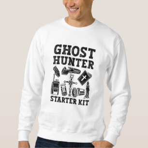 Ghost Hunting Ghost Starter Kit Paranormal Lång Ärmad Tröja
