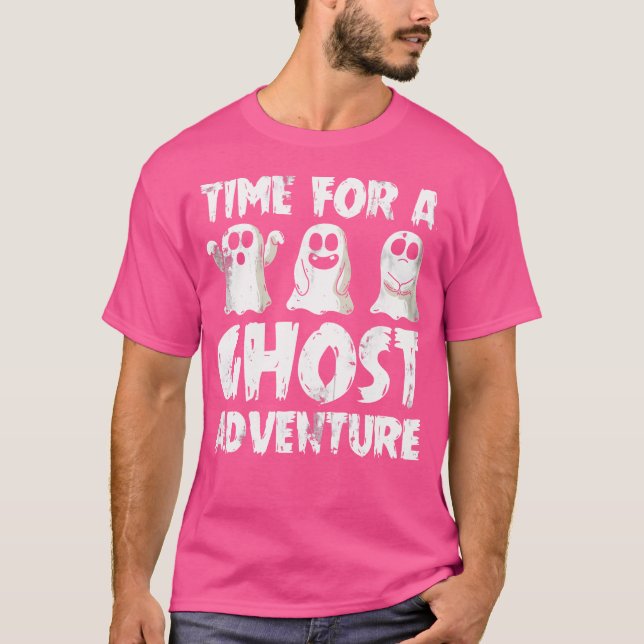 Ghost Hunting Ghost T Shirt (Framsida)