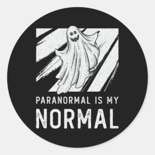 Ghost Hunting Paranormal är min vanliga Ghost Hunt Runt Klistermärke