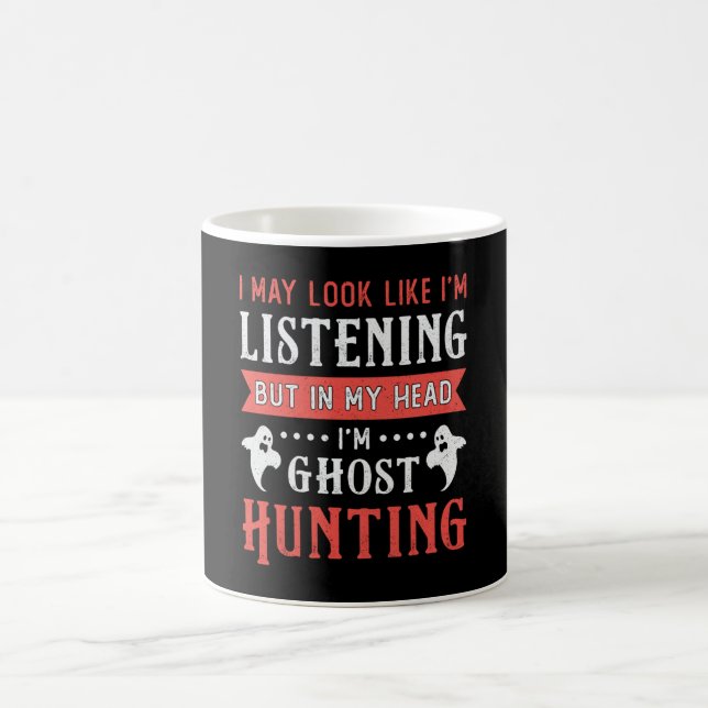 Ghost Hunting Paranormal Hunt Ghost Hunter Kaffemugg (Center)