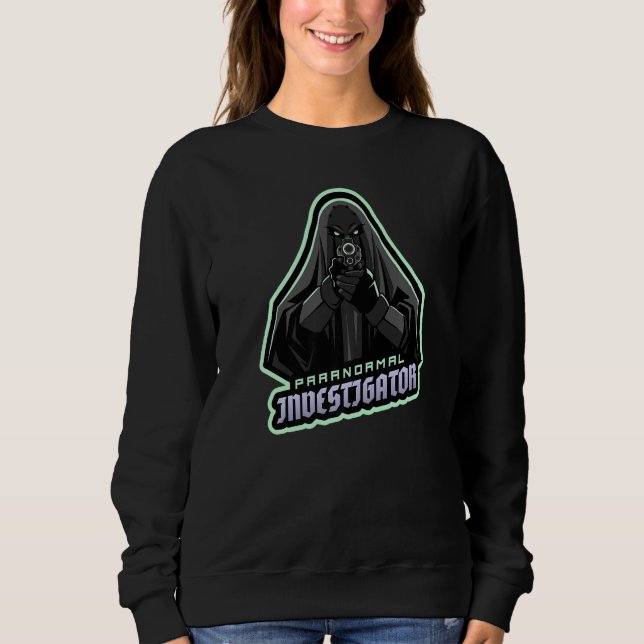 Ghost Hunting Paranormal Investigator  T Shirt (Framsida)