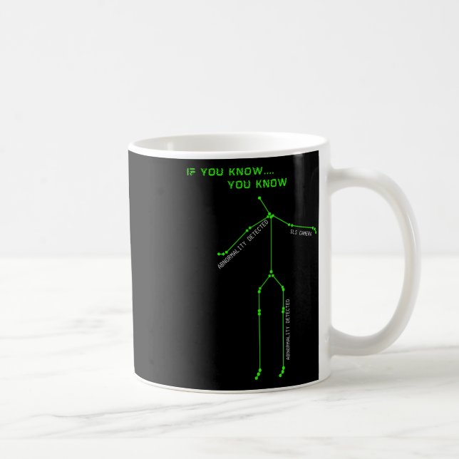 Ghost Hunting Sls Camera Stick Man Novelty Spooky Kaffemugg (Höger)