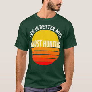 Ghost Hunting Smart Halloween Boo T Shirt