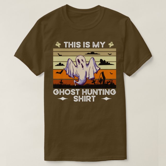 Ghost Hunting T Shirt (Design framsida)
