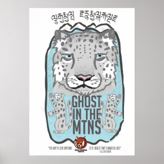 Ghost i bergen Poster