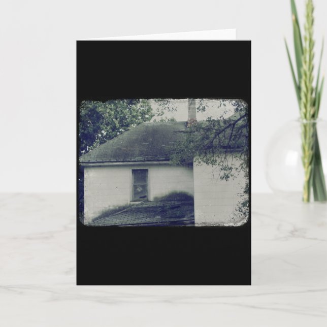 Ghost i fönstret kort (Framsida)