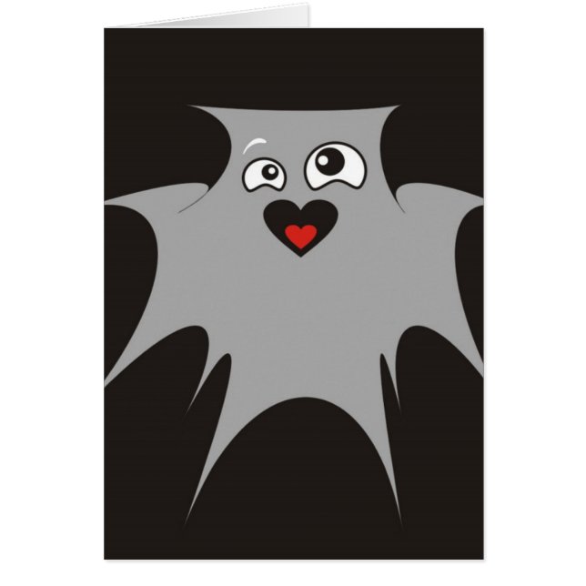 Ghost i Kärlek Hälsningskort (Framsidan)