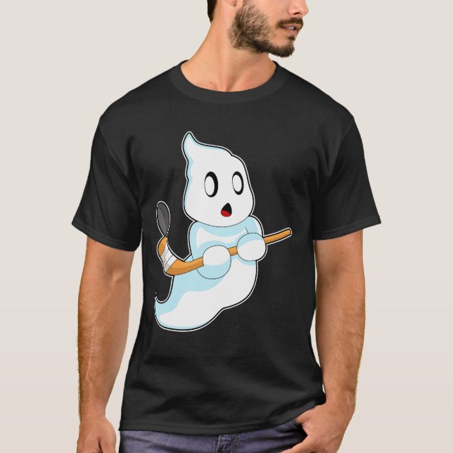 Ghost Ice hockey Ice hockey-klubba T Shirt (Framsida)
