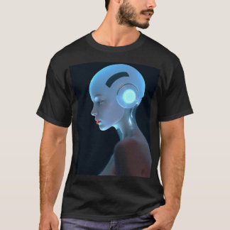 Ghost in the Machine: A Cyberpunk Vision T Shirt
