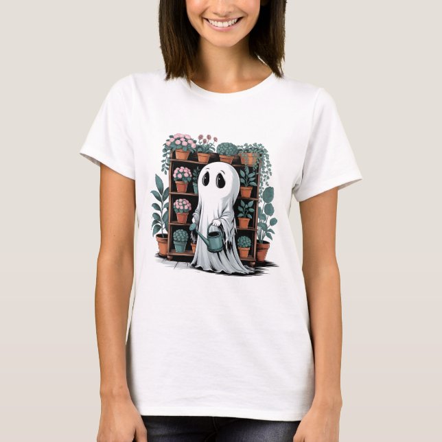Ghost in the Plant T Shirt (Framsida)