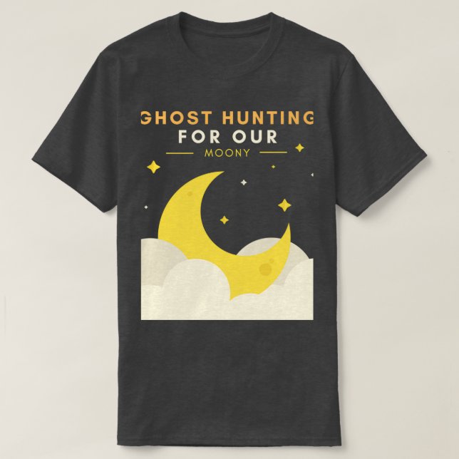 Ghost Jting for our Moony T Shirt (Design framsida)