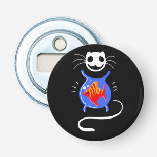 Ghost Kattunge Button Bottenöppnare Flasköppnare