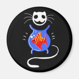 Ghost Kattunge Magnet