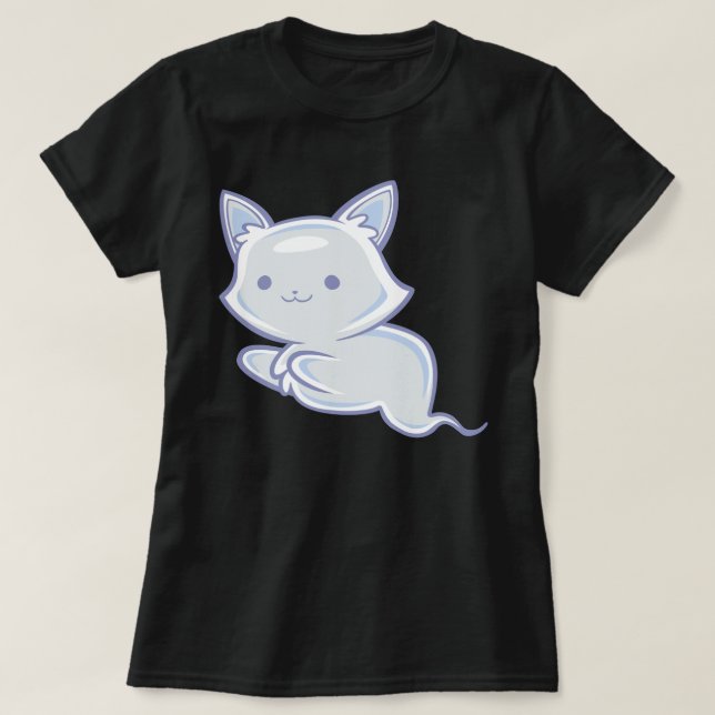 Ghost Kattunge T-Shirt (Design framsida)