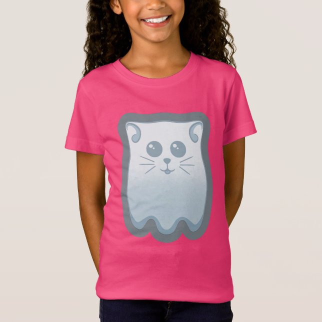 Ghost Kattunge T Shirt (Framsida)