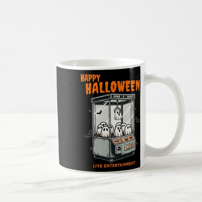 Ghost Klo Game Happy halloween Kaffemugg (Höger)