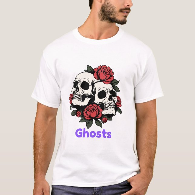 ghost land t shirt (Framsida)