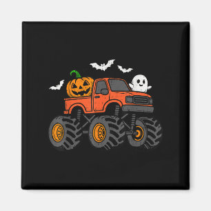 Ghost Lastbil Pumpkin Halloween Costume Boys Småba Magnet