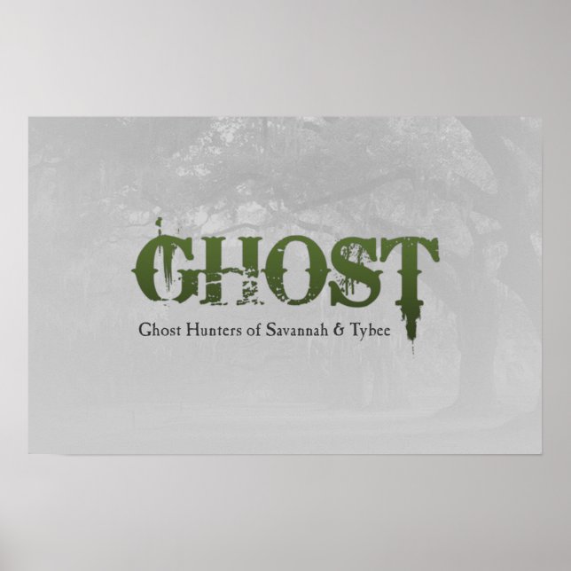 GHOST-Logotyp Poster (Framsidan)