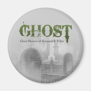 GHOST-Logotypens magnet
