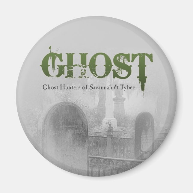 GHOST-Logotypens magnet (Framsidan)