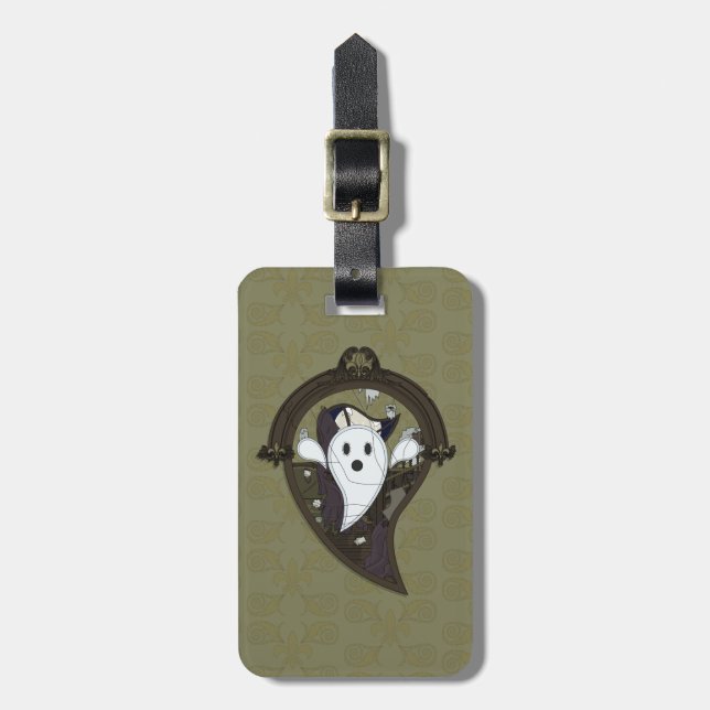 Ghost Luggage Tag Bagagebricka (Vertikal Framsida)