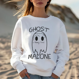 Ghost Malone Halloween Sweatshirt Cute Funny Gift T Shirt