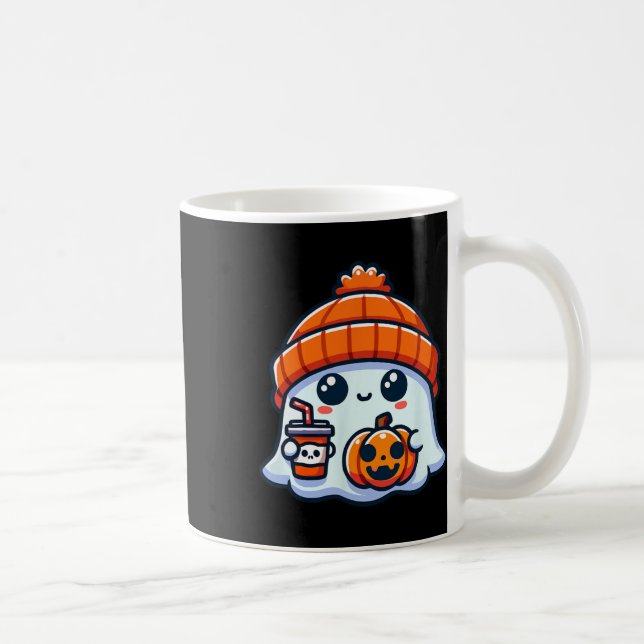 Ghost Manar Halloween Kaffemugg (Höger)