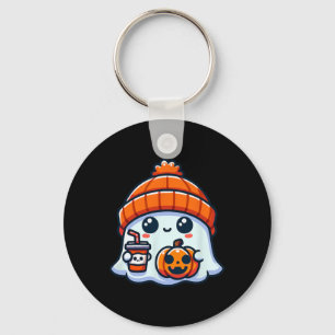 Ghost Manar Halloween Nyckelring