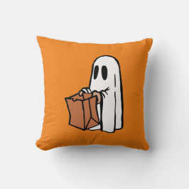 Ghost med Bag Trick eller Behandling Kudde