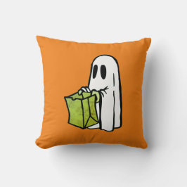 Ghost med Bag Trick eller Behandling Kudde