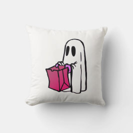 Ghost med Bag Trick eller Behandling Kudde