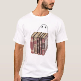 Ghost med Bokar T-Shirt