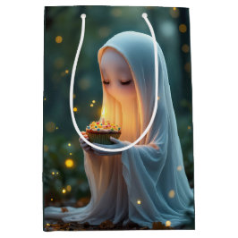 Ghost med födelsedagskupaka