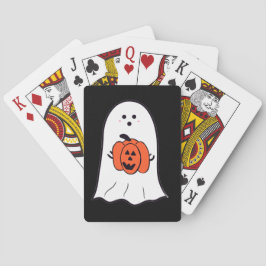 Ghost med Jack-o-Lantern Casinokort
