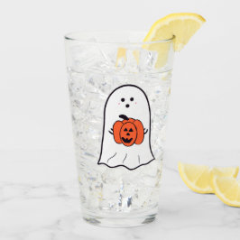 Ghost med Jack-o-Lantern Glaskopp